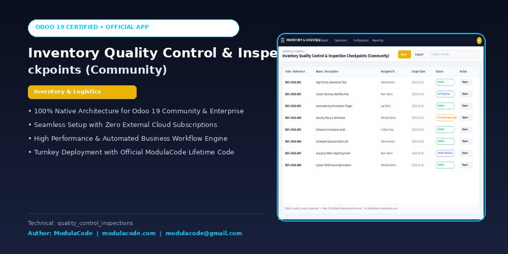 Inventory Quality Control & Inspection Checkpoints (Community)