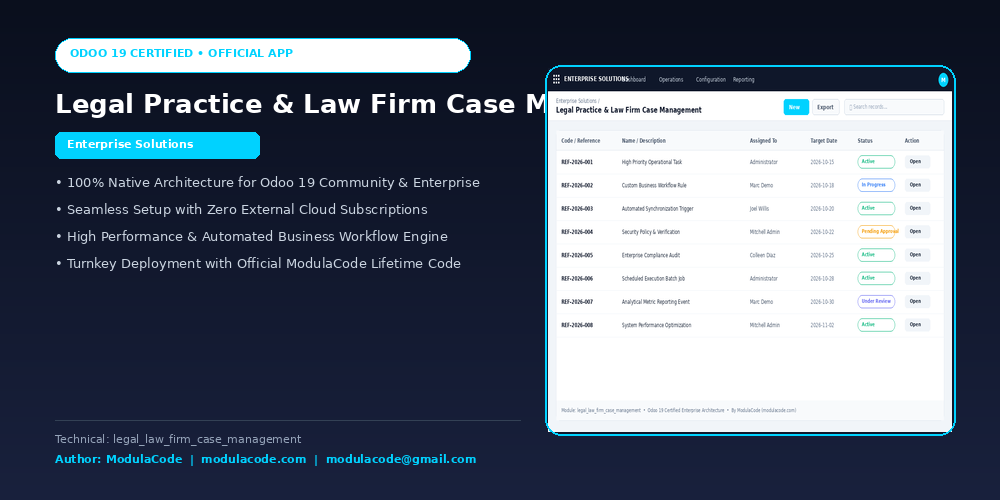 Legal Practice & Law Firm Case Management